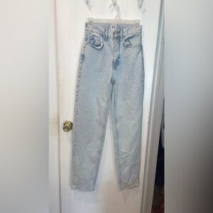 BDG Urban Outfitters High-Waisted Baggy Jean, Bleached Light Wash